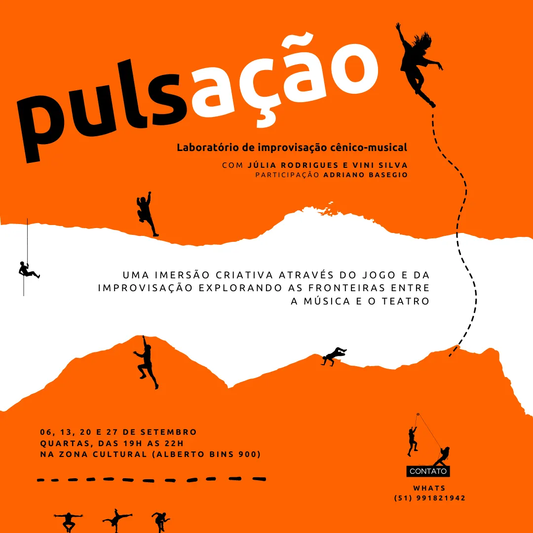 Cartaz da oficina Pulsação